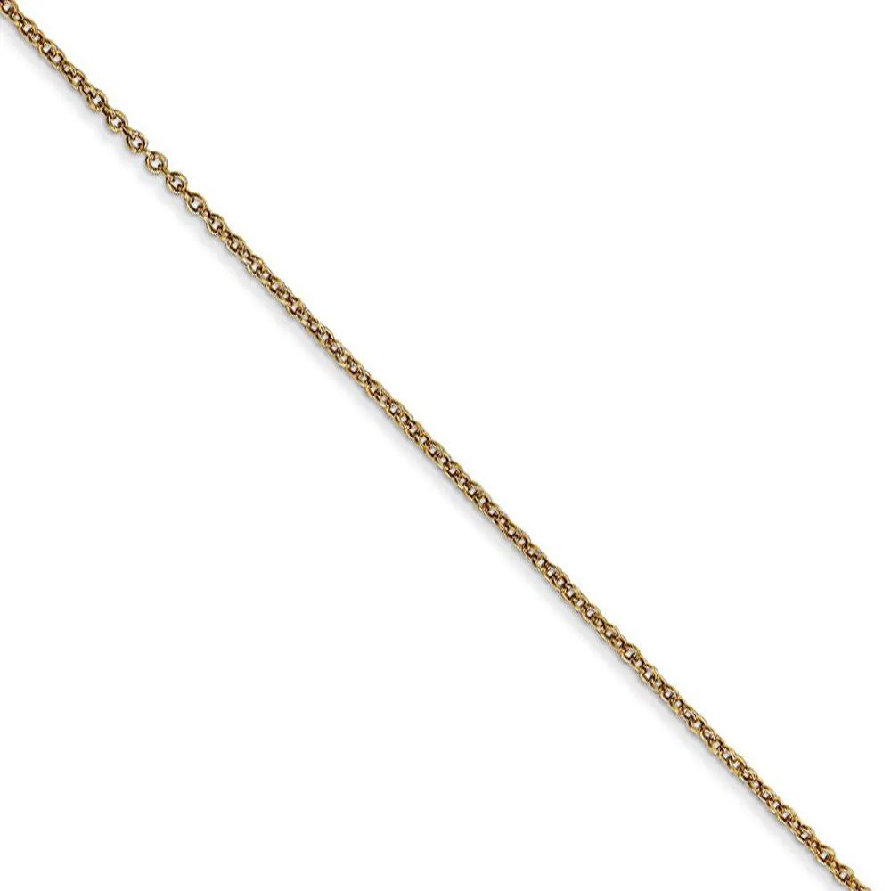 14k Yellow Gold #1 Grandma Heart Necklace