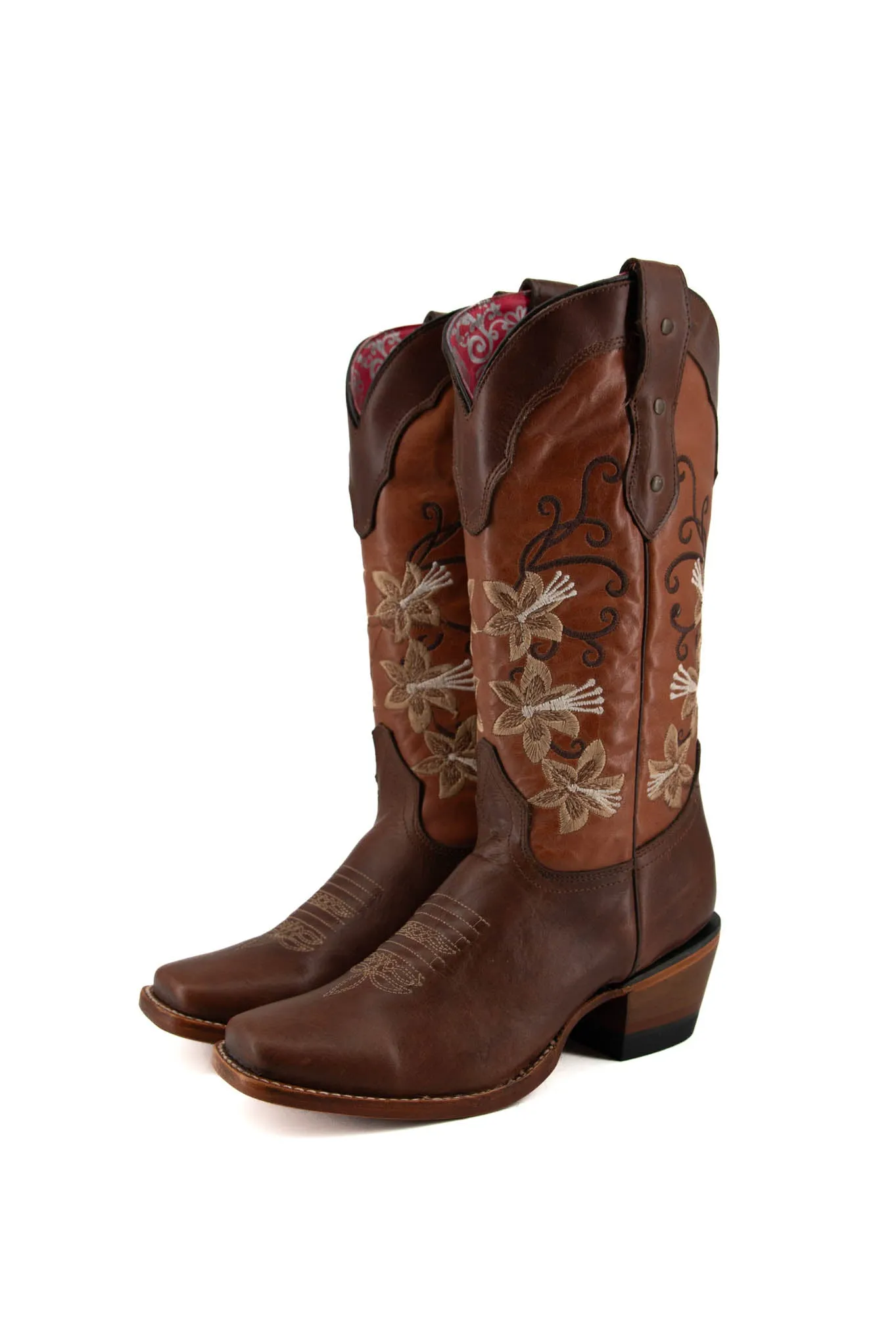 520 Diana Square Toe Cowgirl Boot FINAL SALE