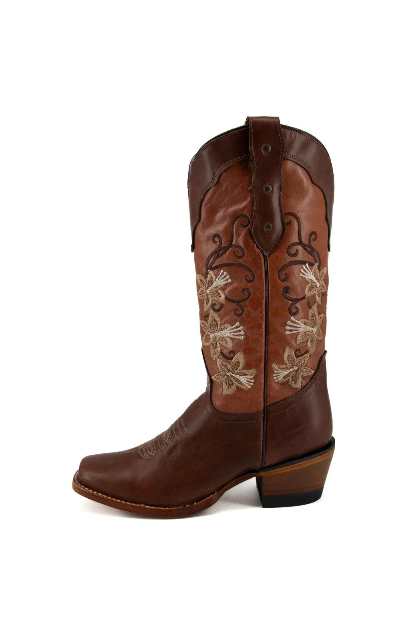 520 Diana Square Toe Cowgirl Boot FINAL SALE