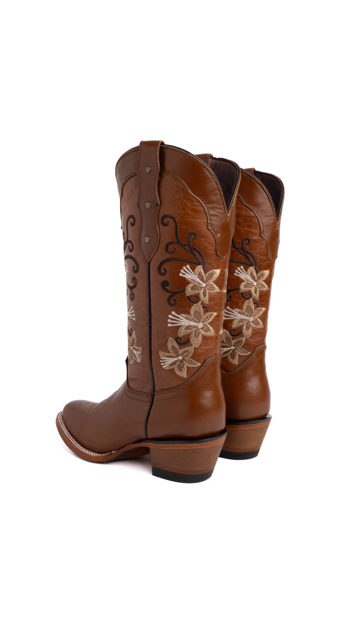 520 Diana Square Toe Cowgirl Boot FINAL SALE