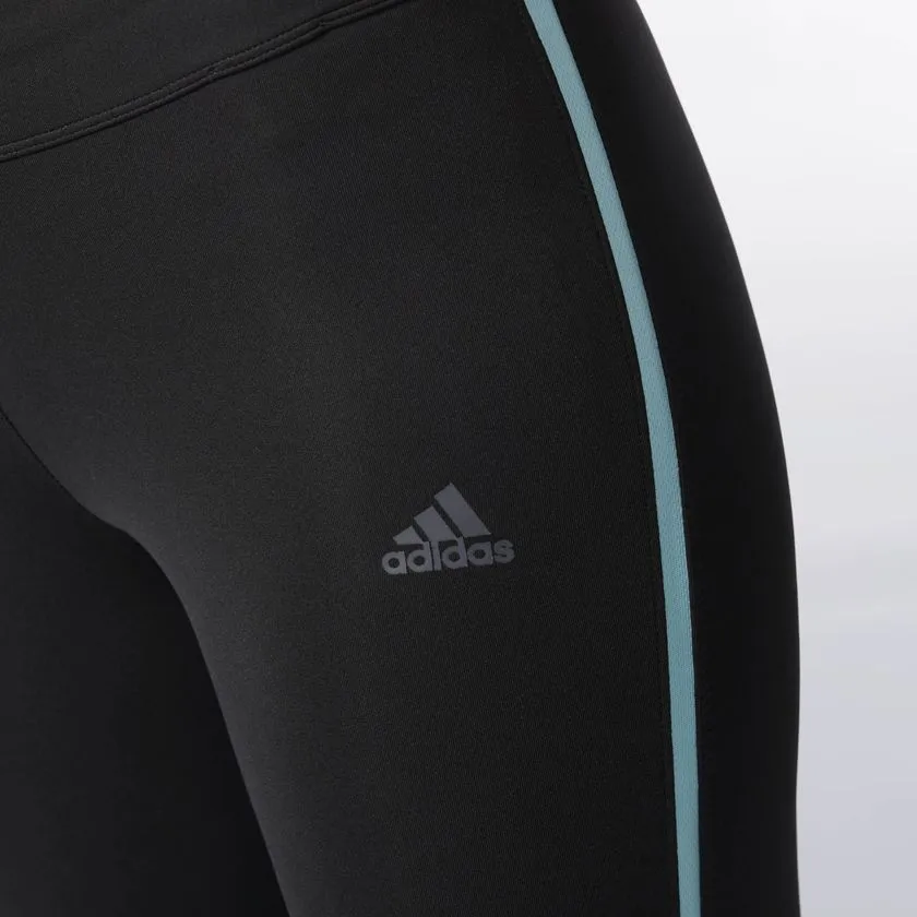 Adidas Response 3/4 Capri Womens Running Tights - Black B47766