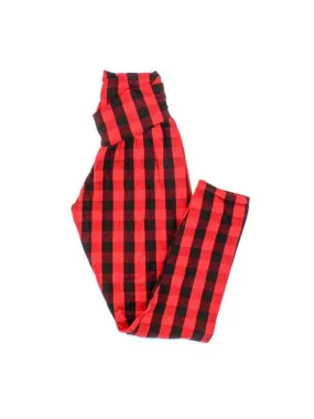 Adult Buffalo Plaid Leggings