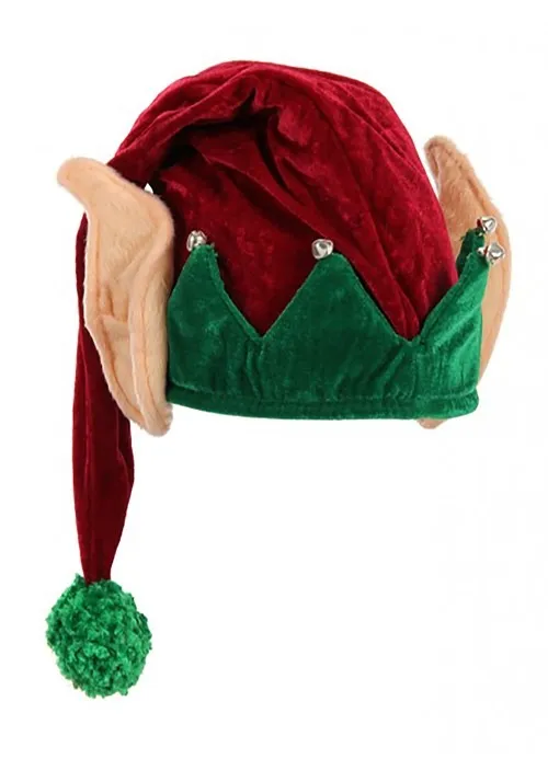 Adult Soft Elf Hat with Ears