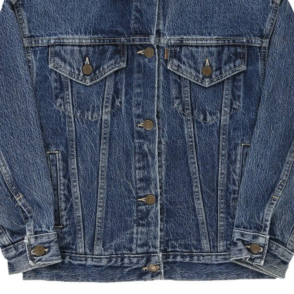 Age 10-12 Levis Denim Jacket - Medium Blue Cotton