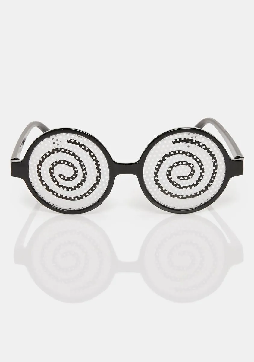 All Spun Out Circle Glasses-