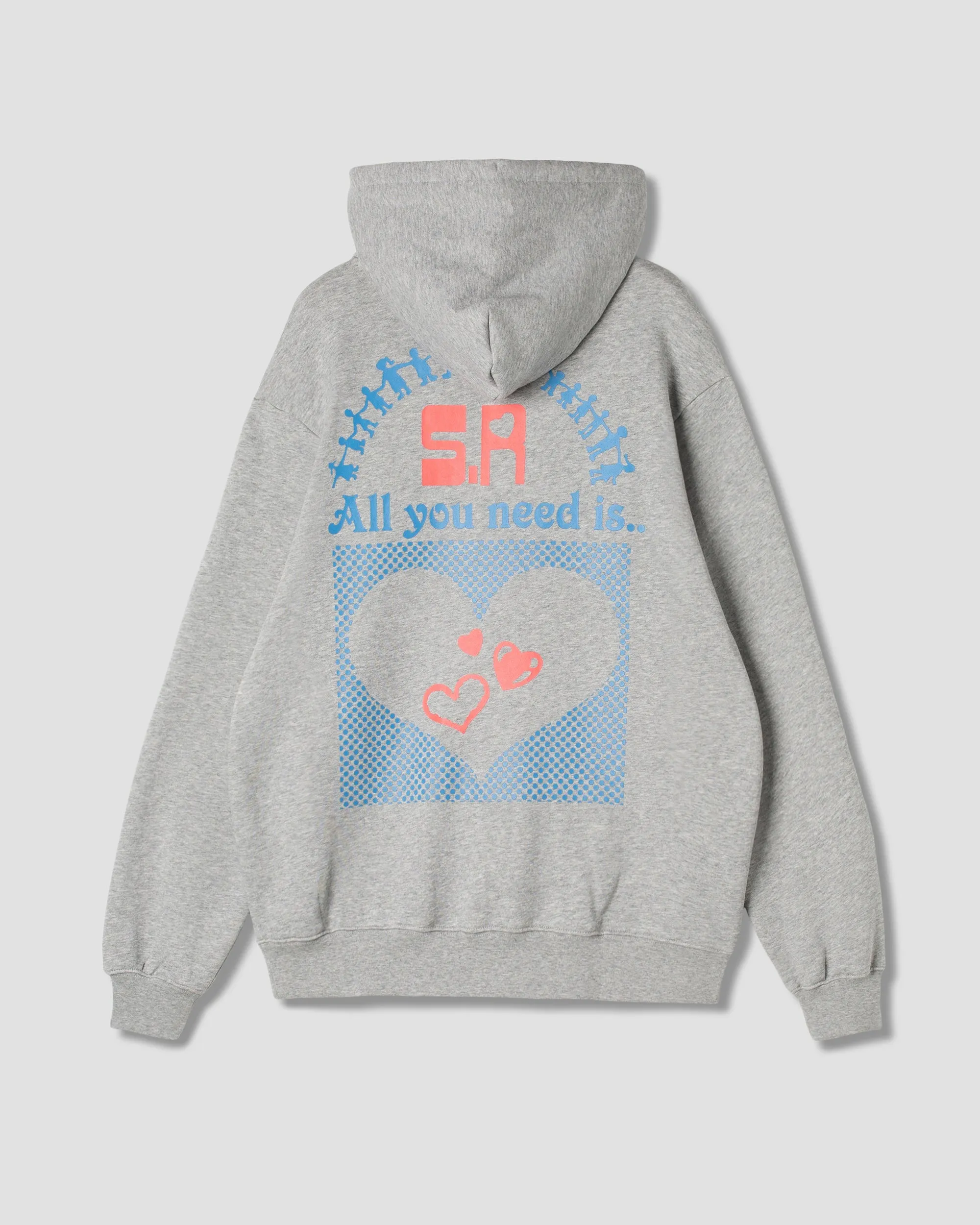 All You Need Hood (Grey Heather)