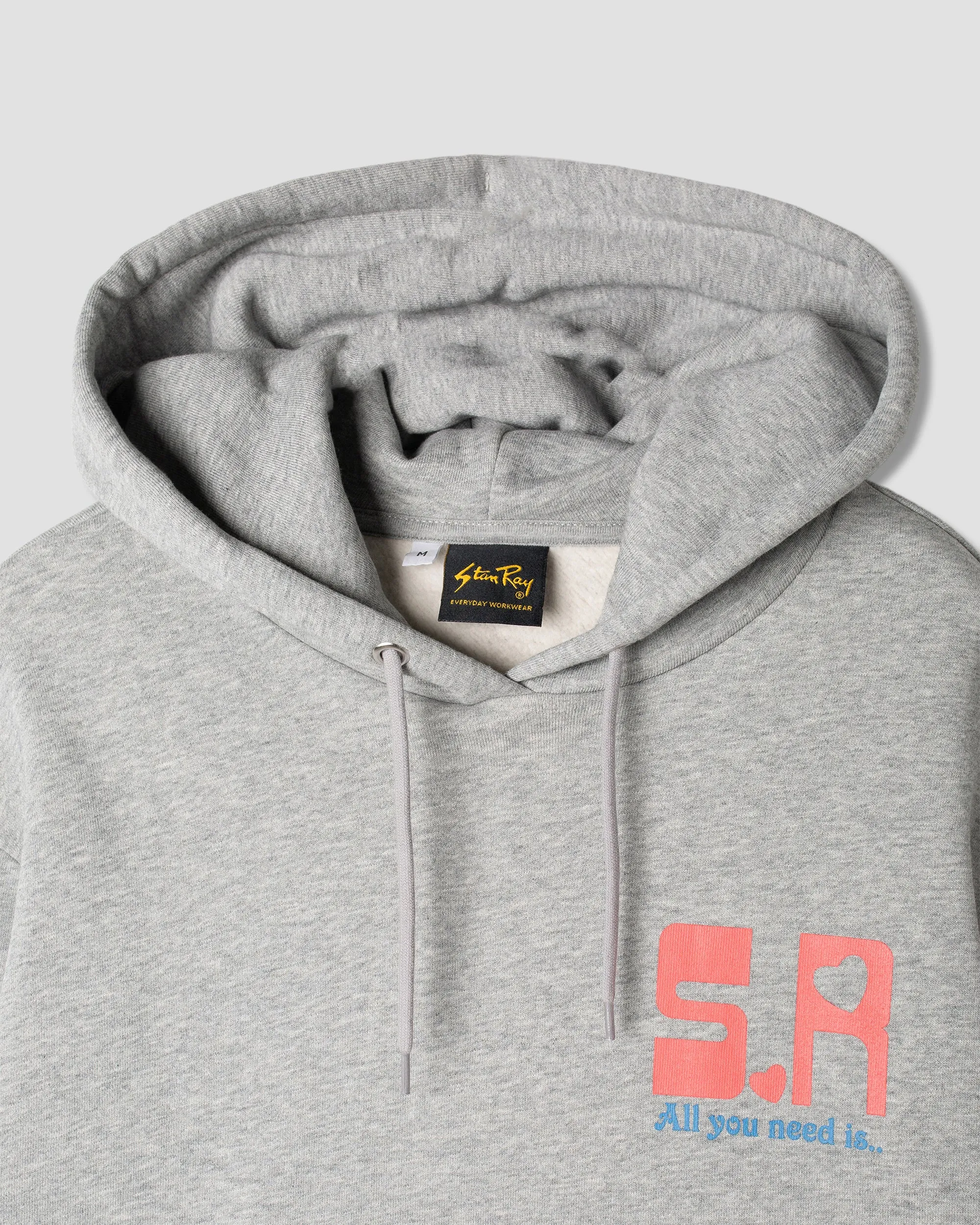 All You Need Hood (Grey Heather)