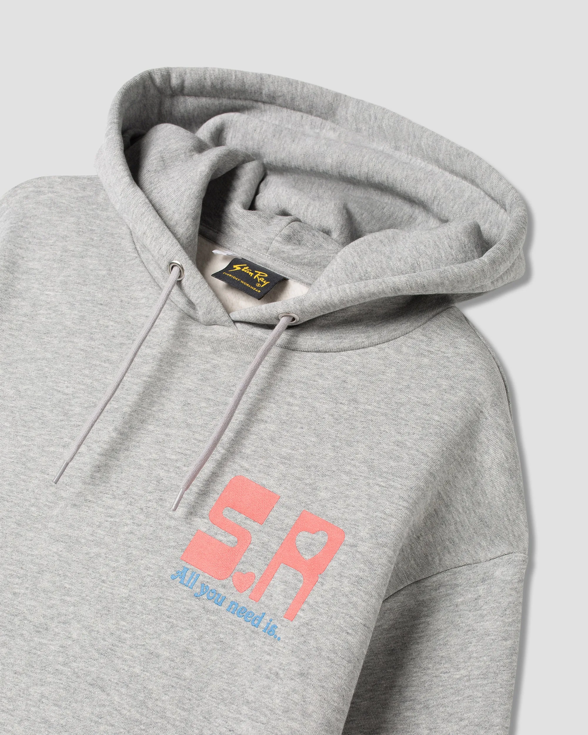 All You Need Hood (Grey Heather)