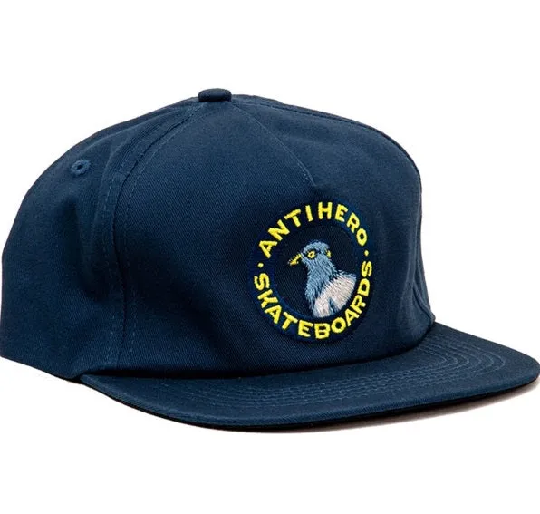 ANTIHERO PIGEON ROUND SNAPBACK HAT