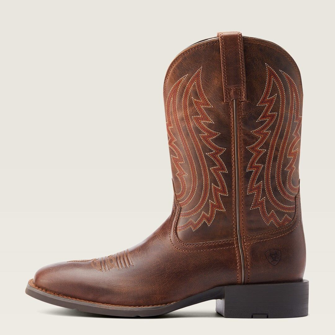 Ariat Men's Sport Big Country Cowboy Boot in Almond Buff