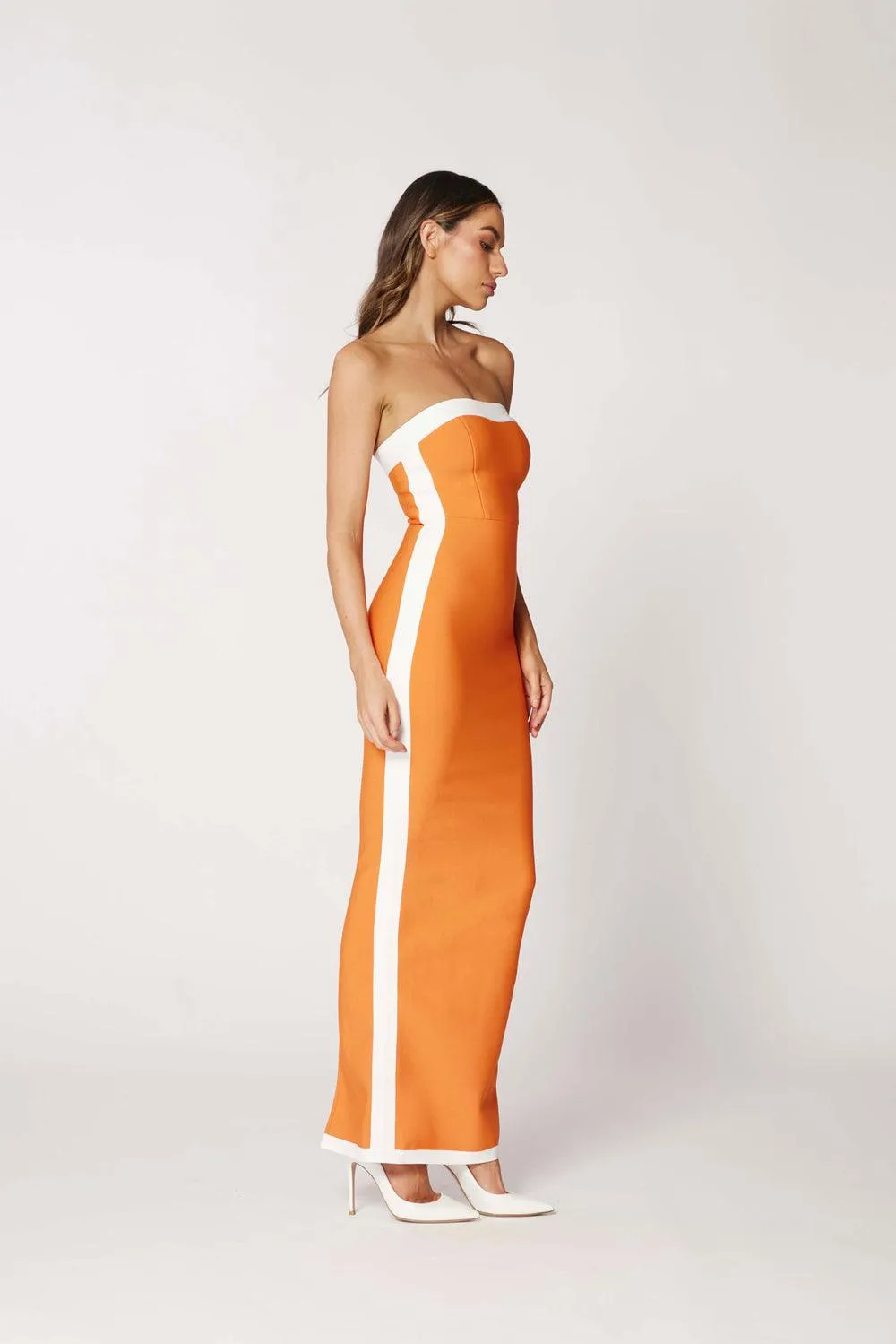 Ashley Dress - Orange