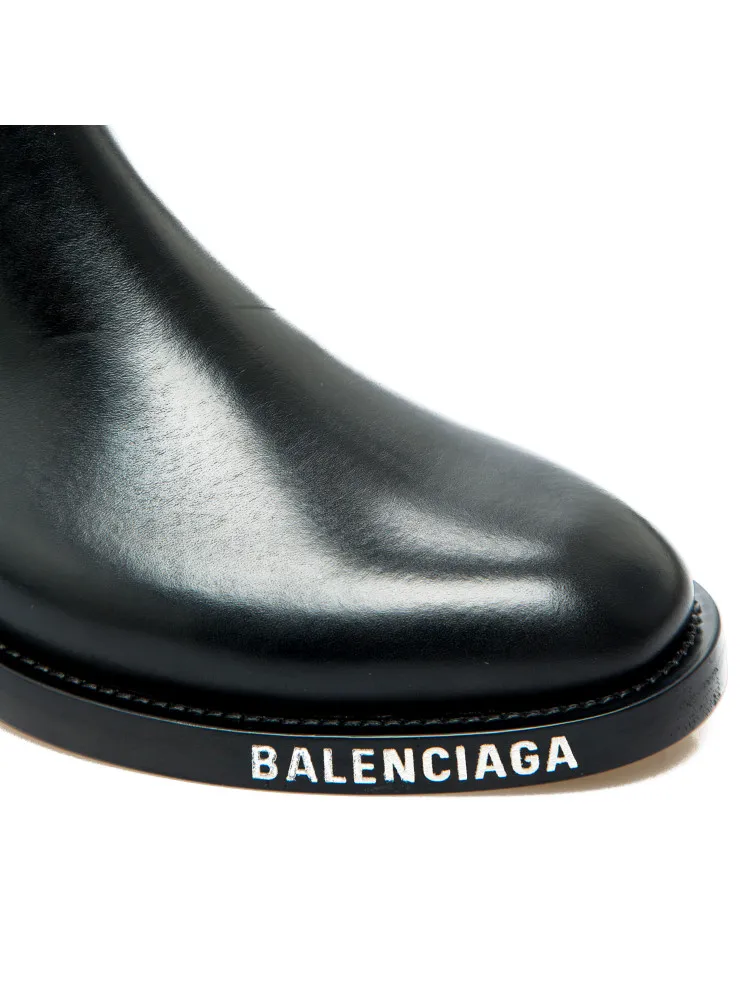 Balenciaga Leather Half Boot | Credomen