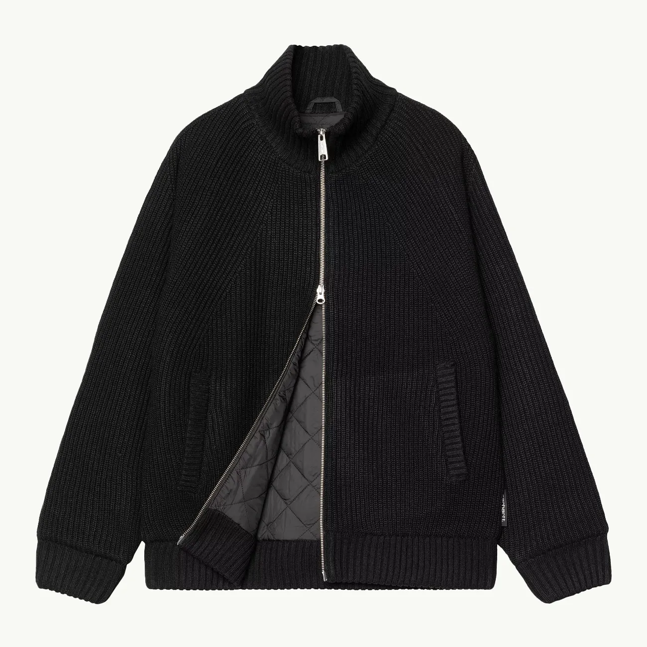 Banley Sweater Jacket - Black