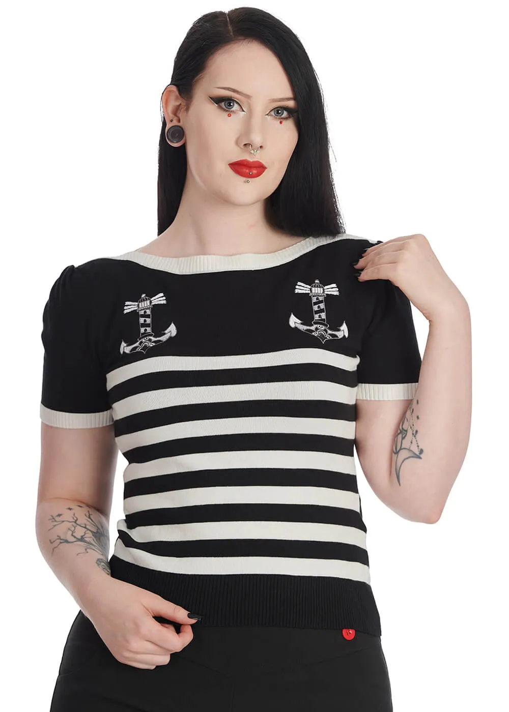 Banned Anchor 40's Jumper Black