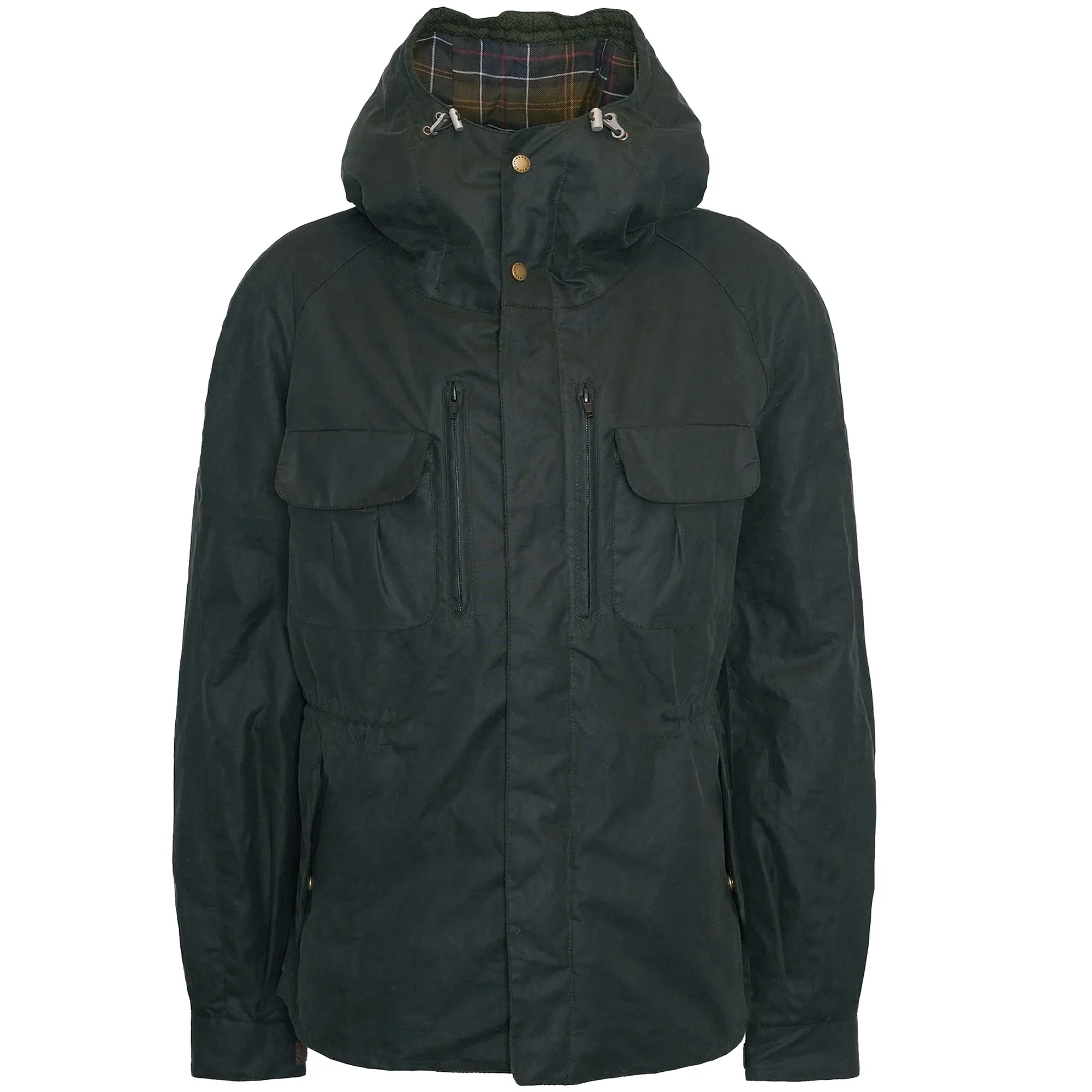 Barbour x TO KI TO Bicycle Waxed Jacket - Sage