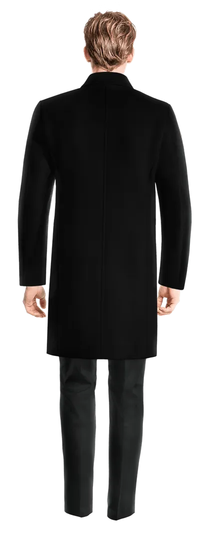 Black Long Overcoat