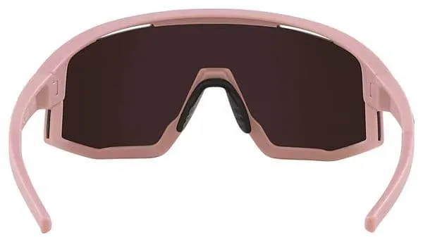 Bliz Fusion Matte Pink Glasses - Mirror Pink