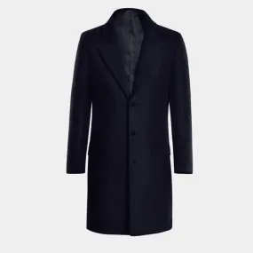 Blue Long Overcoat