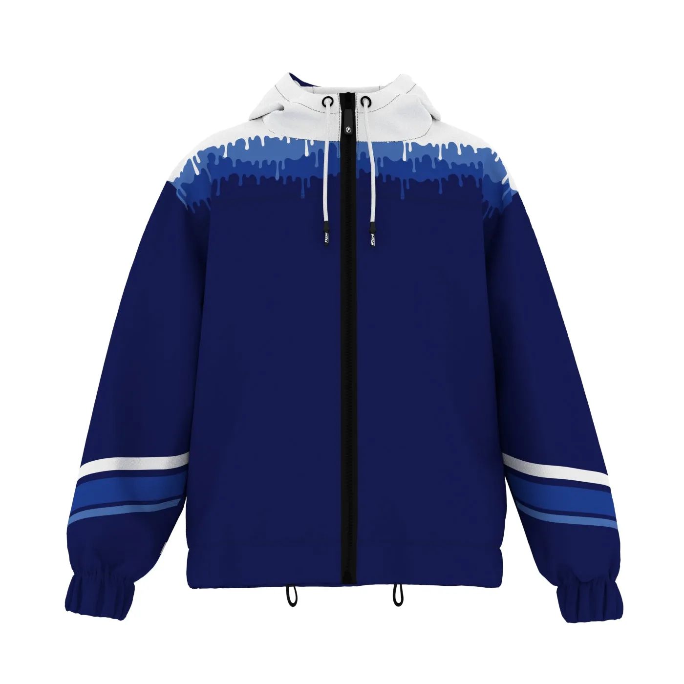 Blue Melt Windbreaker