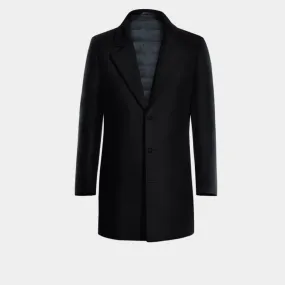 Blue Pure wool Overcoat