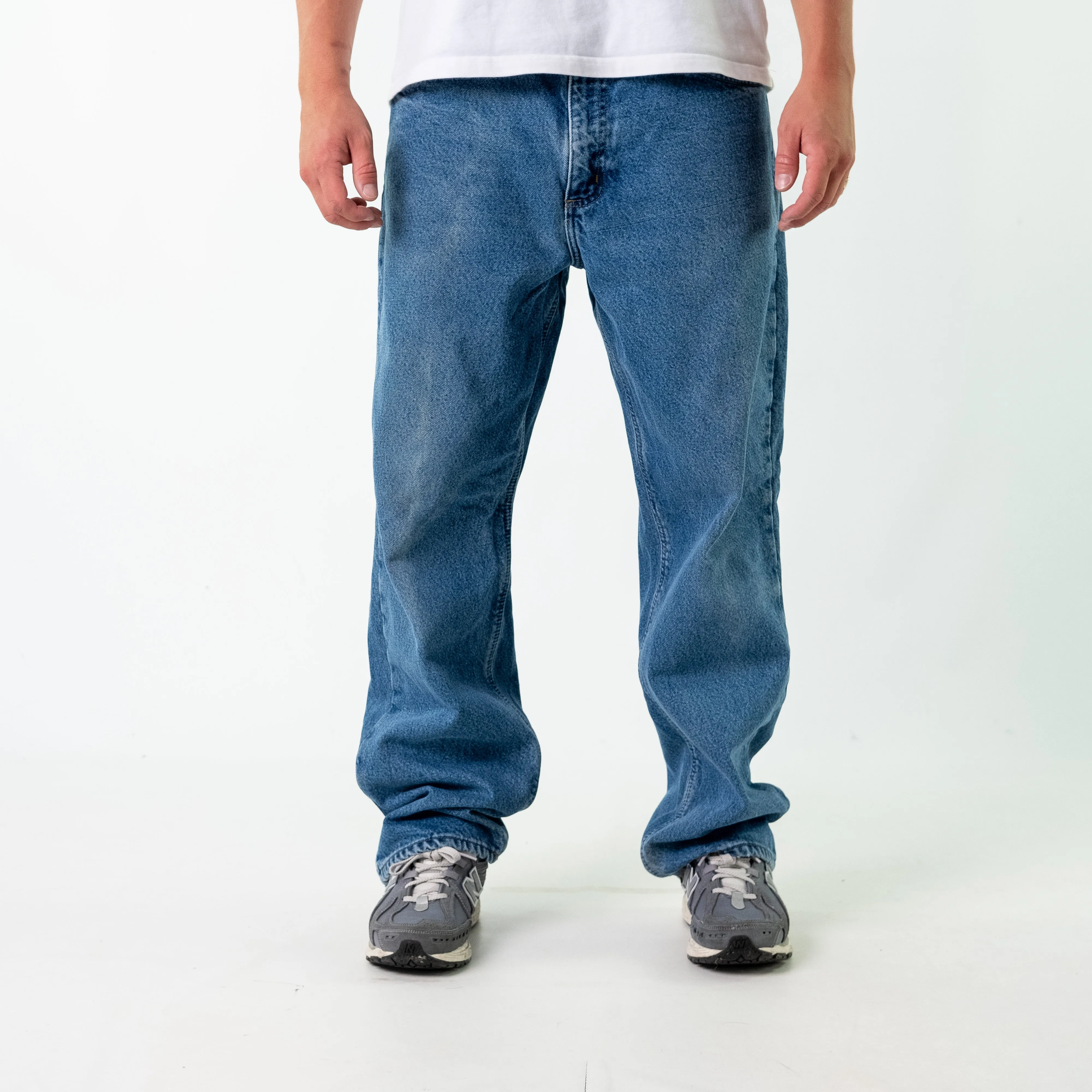 Blue y2ks Carhartt Denim Jeans Baggy Pants (36x32)