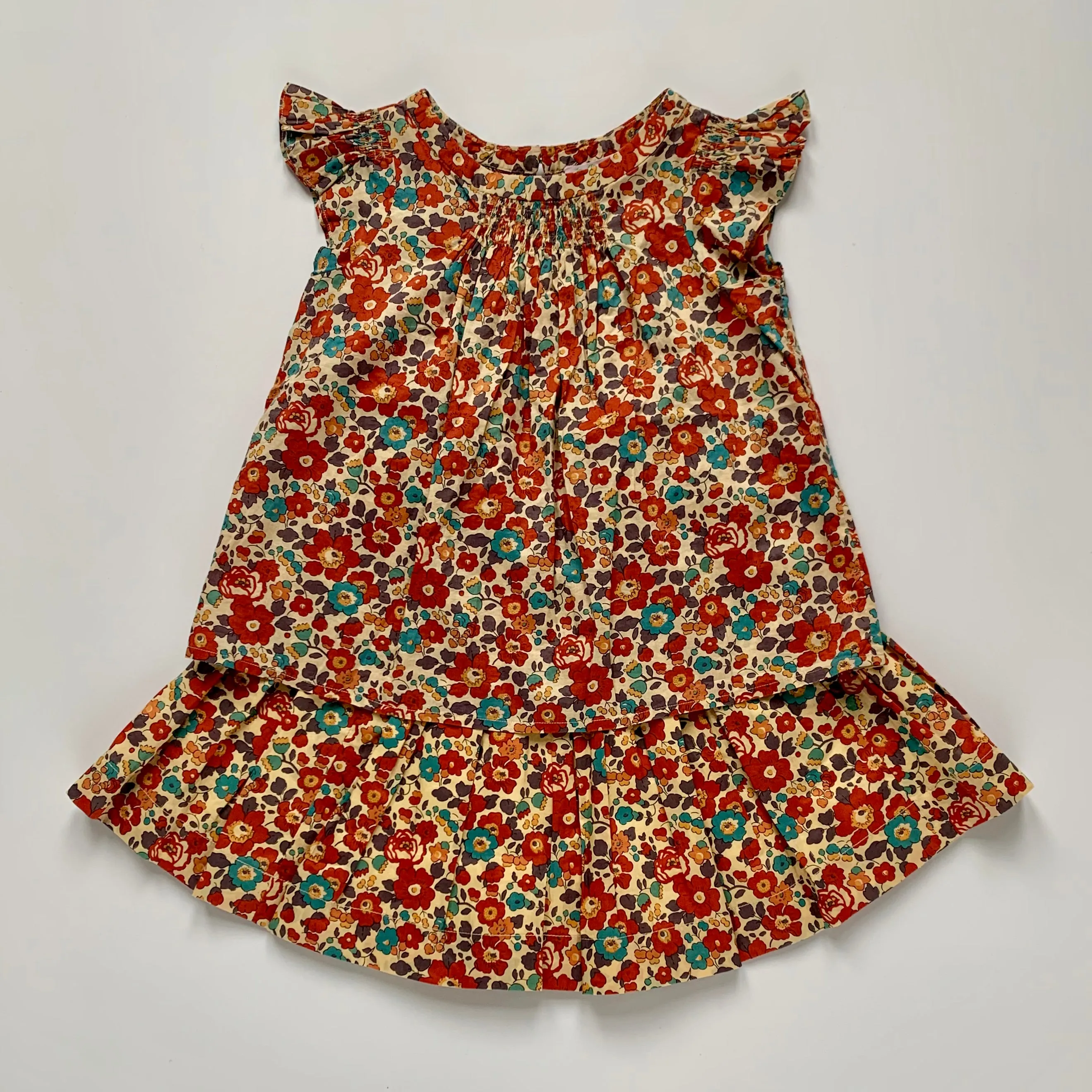 Bonpoint Betsy Liberty Print Summer Blouse: 3 Years