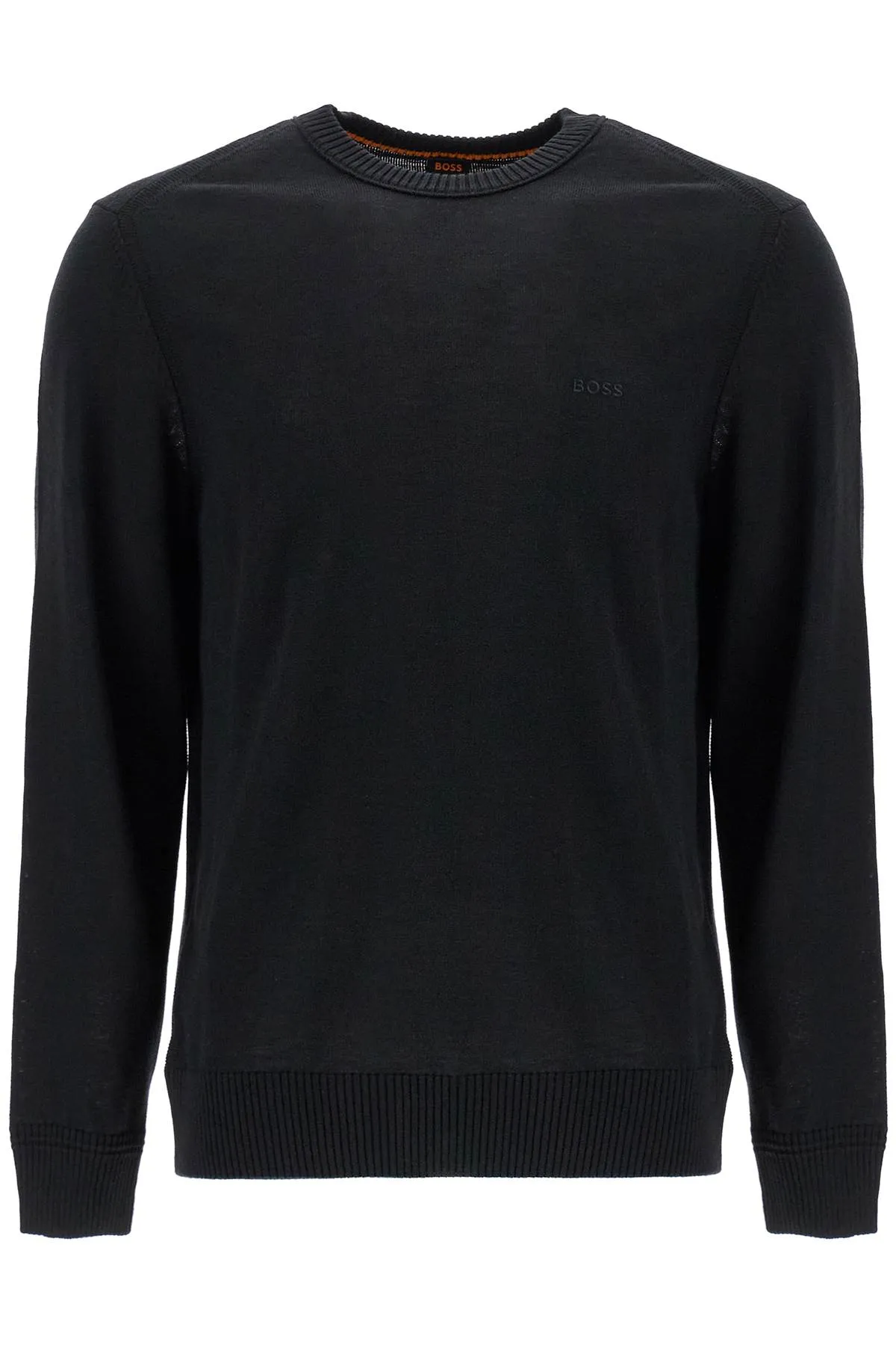 Boss avac Wool Blend Pullover   Black