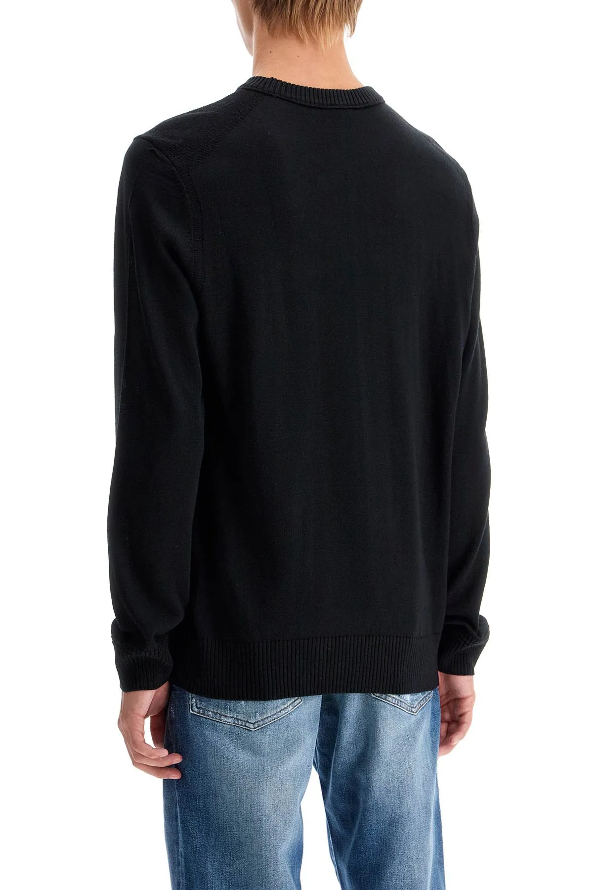 Boss avac Wool Blend Pullover   Black