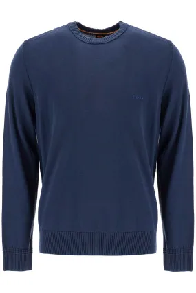 Boss avac Wool Blend Pullover   Blue