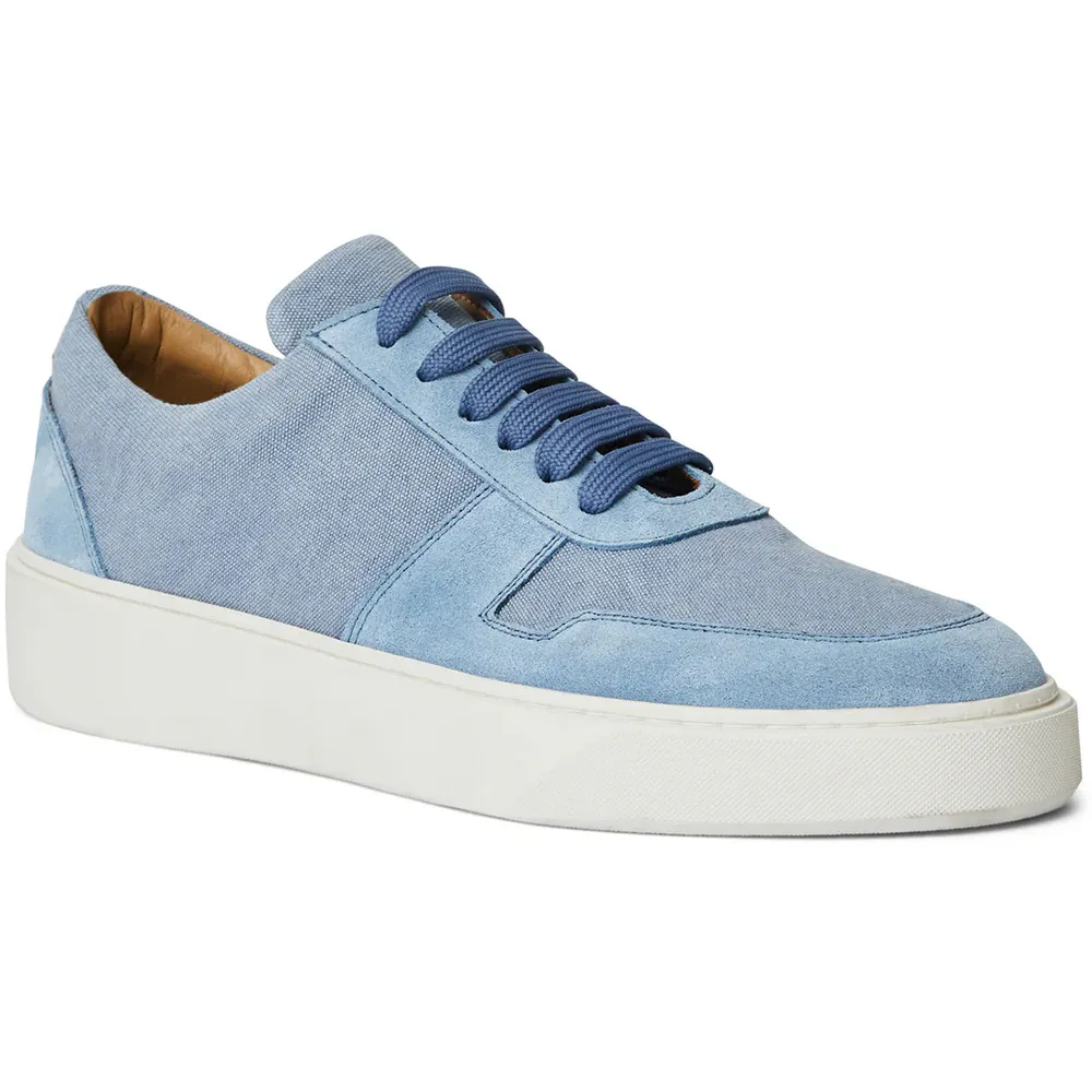 Bruno Magli Darias Canvas Sneaker Light Blue