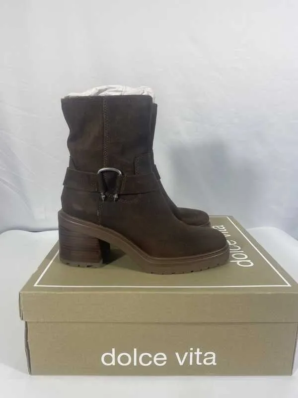 CAMROS BOOTS COCOA SUEDE - re:vita