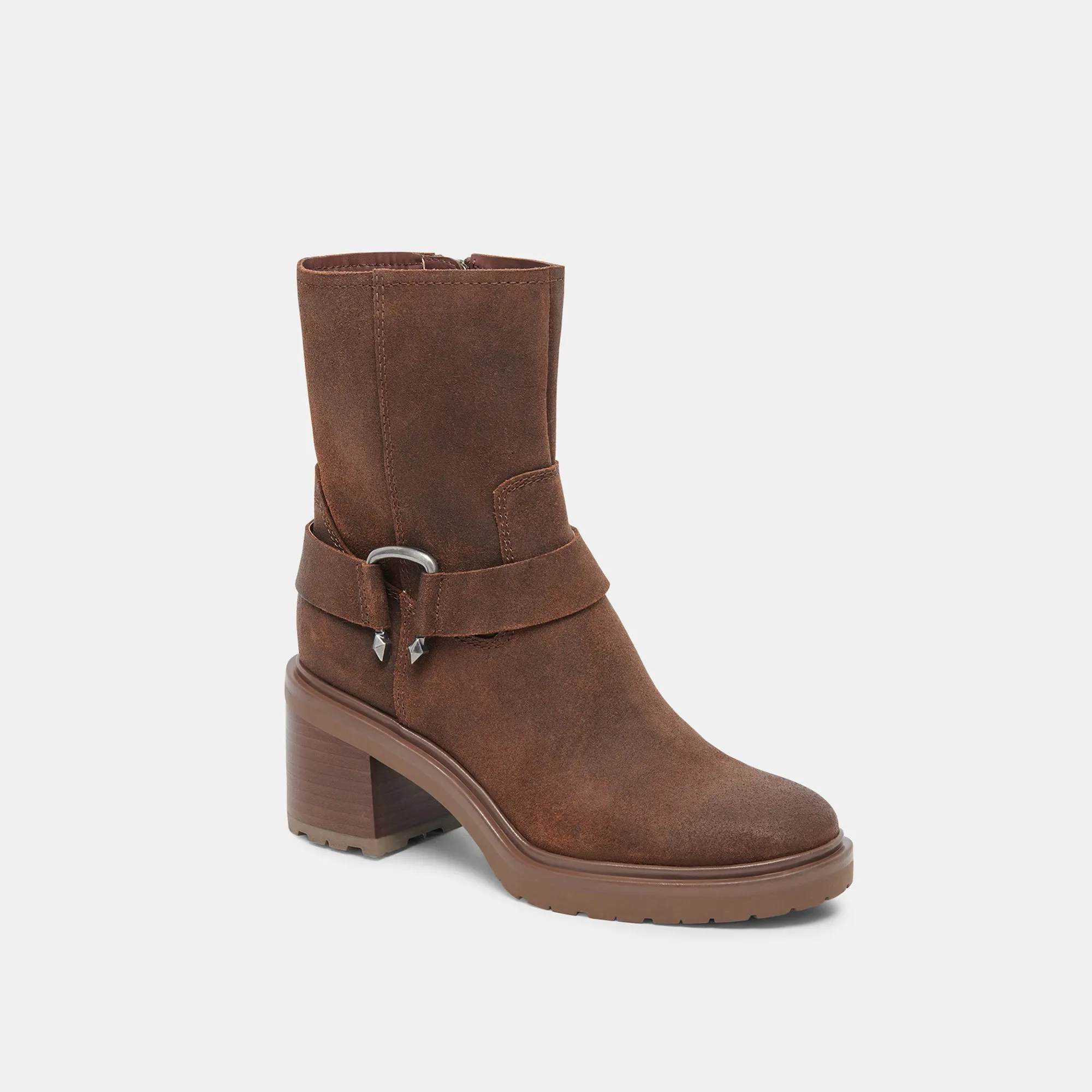 CAMROS BOOTS COCOA SUEDE - re:vita