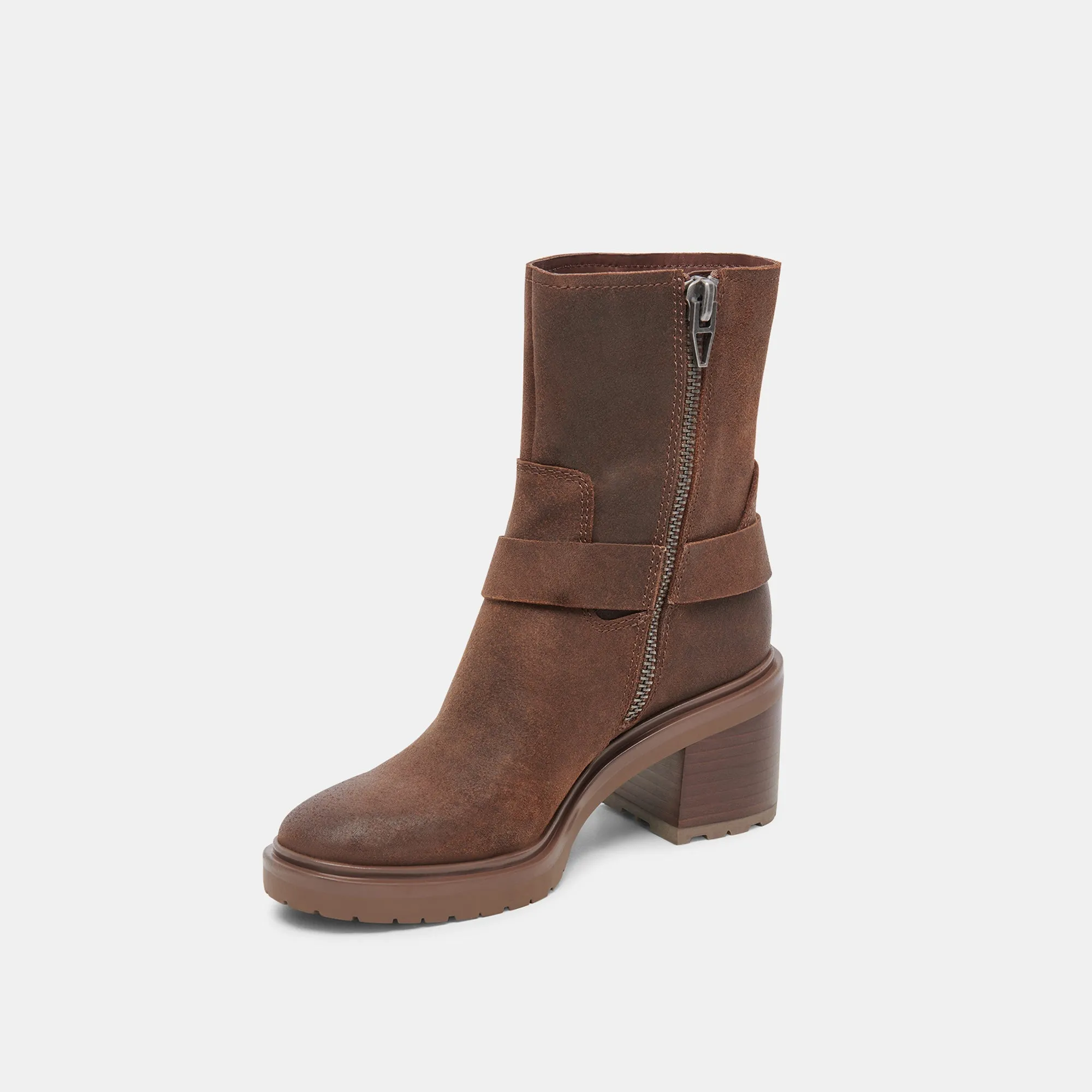 CAMROS BOOTS COCOA SUEDE - re:vita