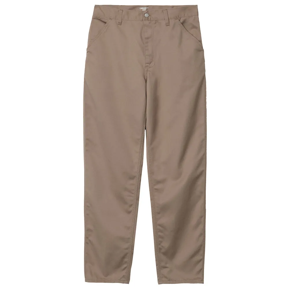 CARHARTT WIP SIMPLE PANT // LEATHER (RINSED) L32