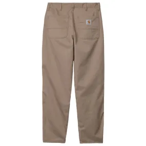 CARHARTT WIP SIMPLE PANT // LEATHER (RINSED) L32