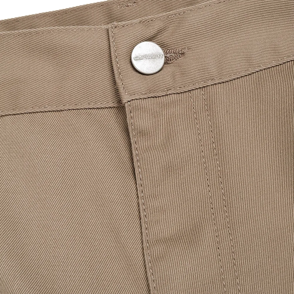 CARHARTT WIP SIMPLE PANT // LEATHER (RINSED) L32