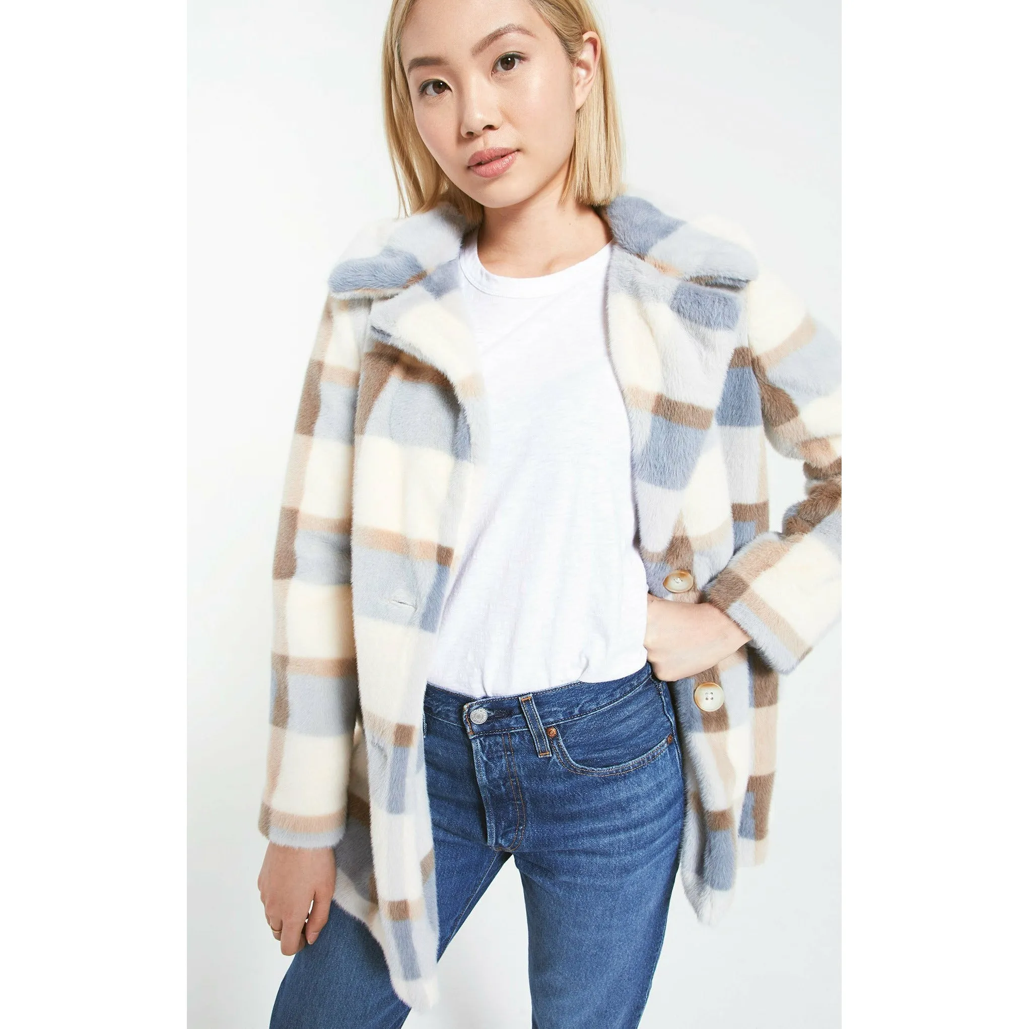 Carmen Plaid Coat