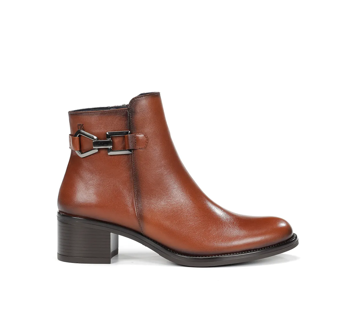 CHIARA D9347 Brown  Ankle Boot