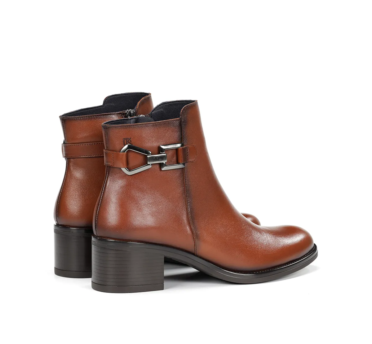 CHIARA D9347 Brown  Ankle Boot