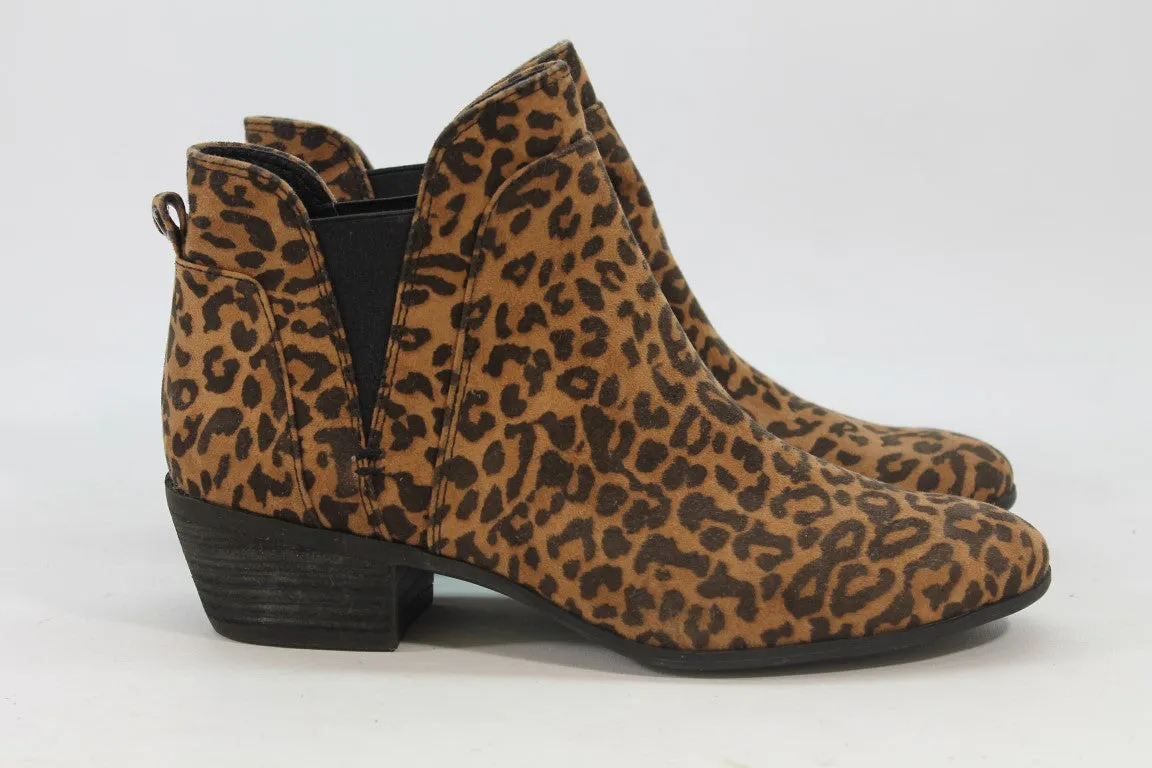 Circus by Sam Edelman Pent Chelsea Women's Leopard Boots 6M(ZAP13087)