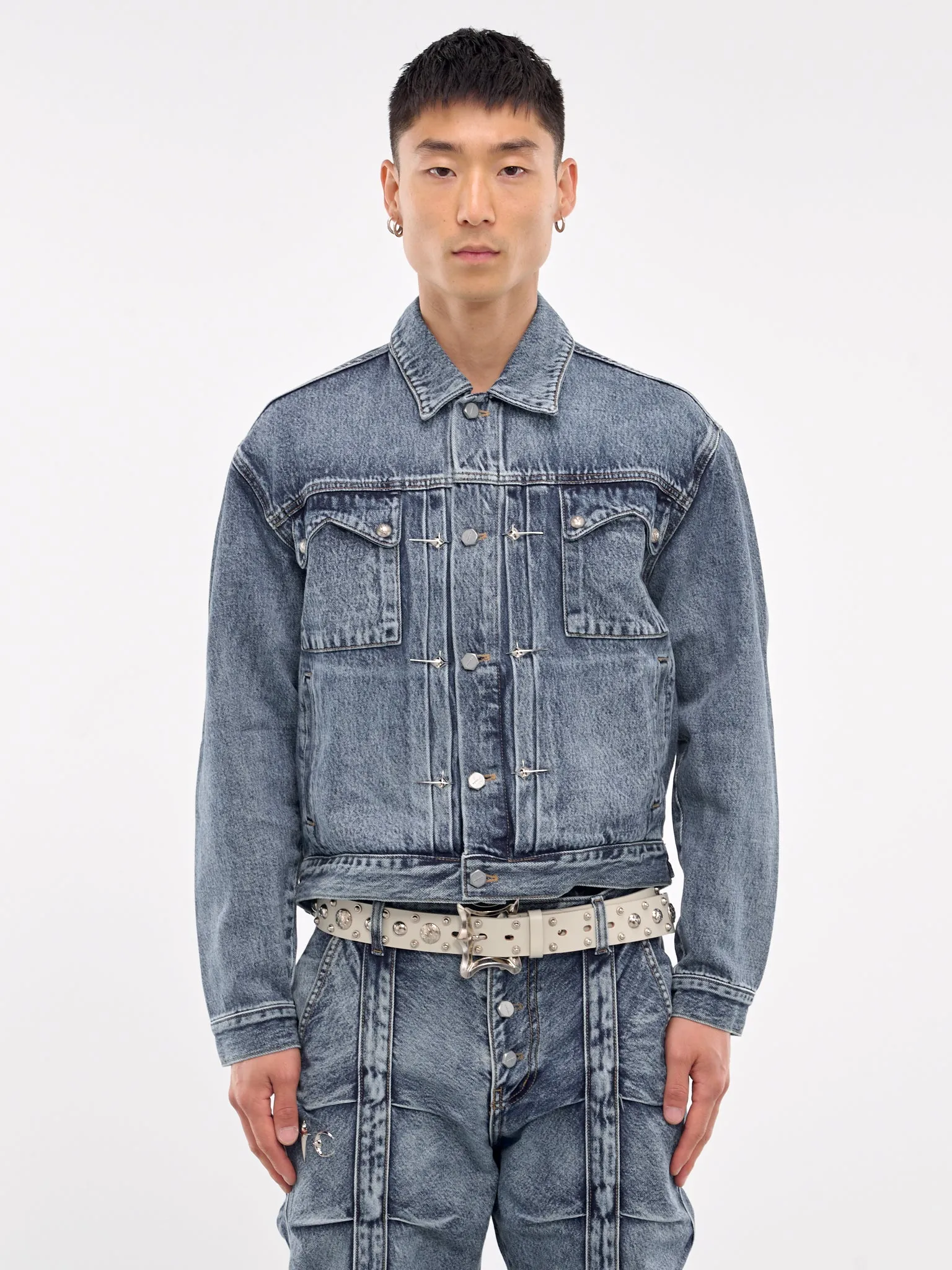 Claw Denim Jacket (JK2401-BLUE)