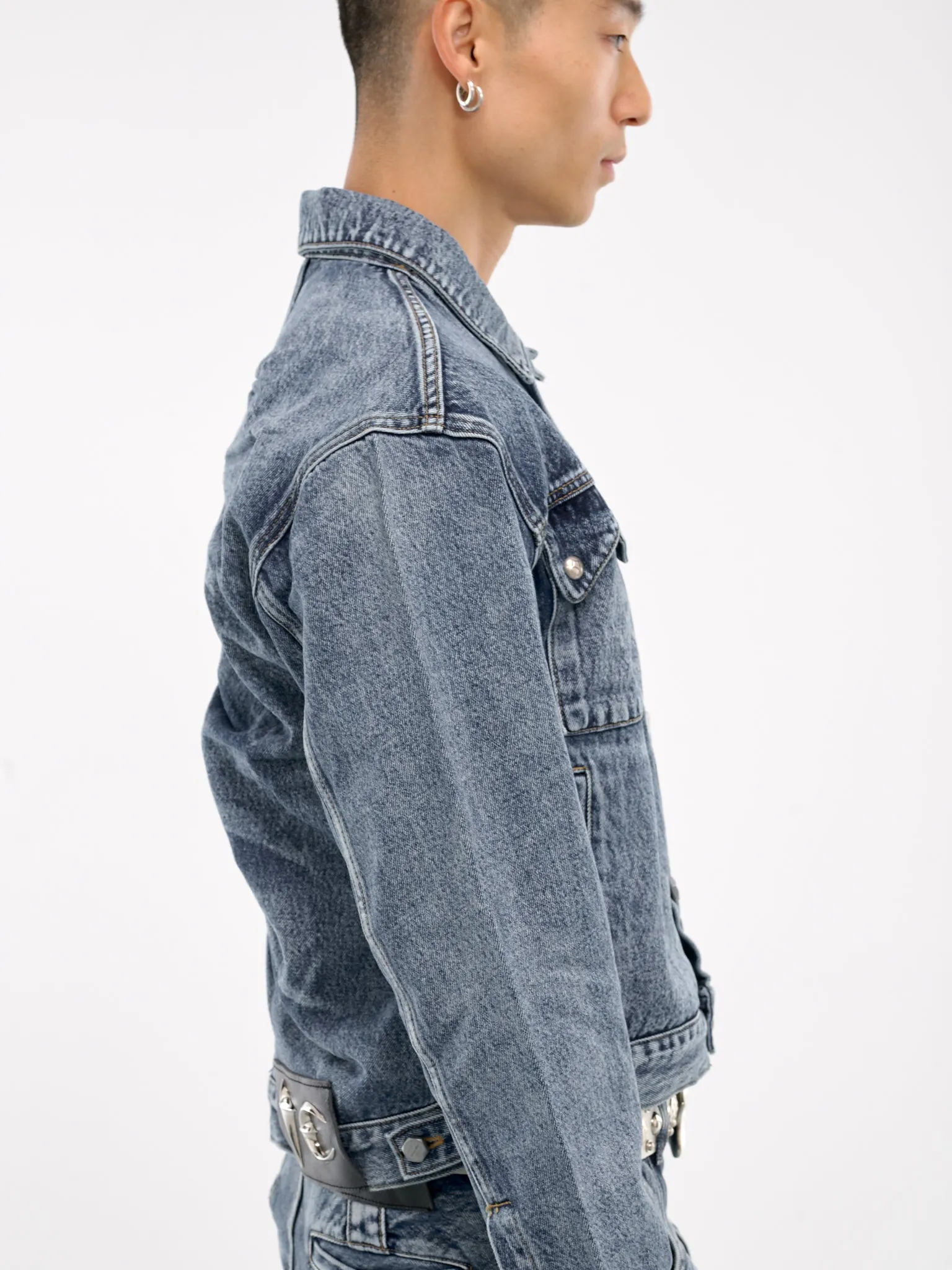 Claw Denim Jacket (JK2401-BLUE)