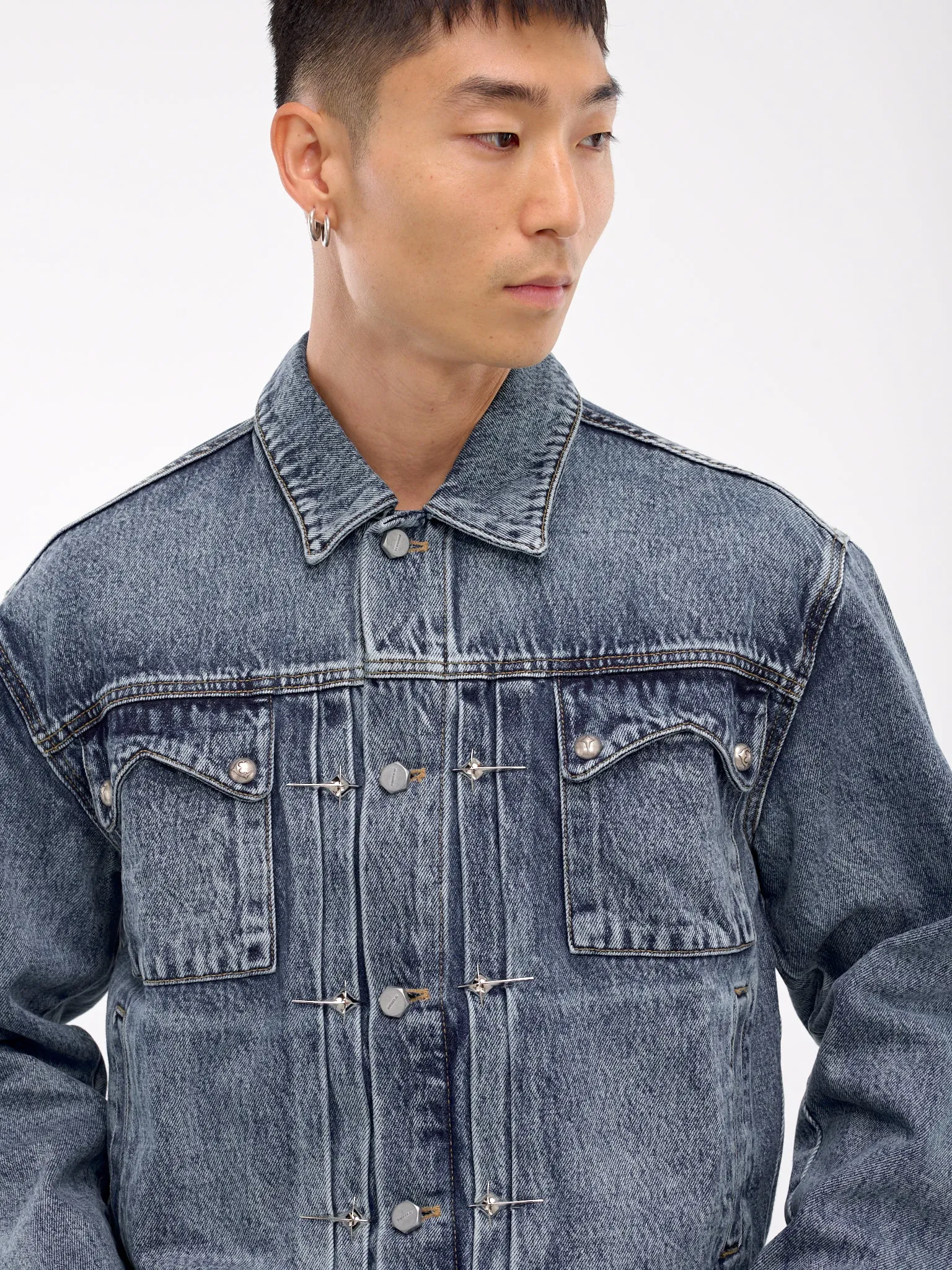 Claw Denim Jacket (JK2401-BLUE)