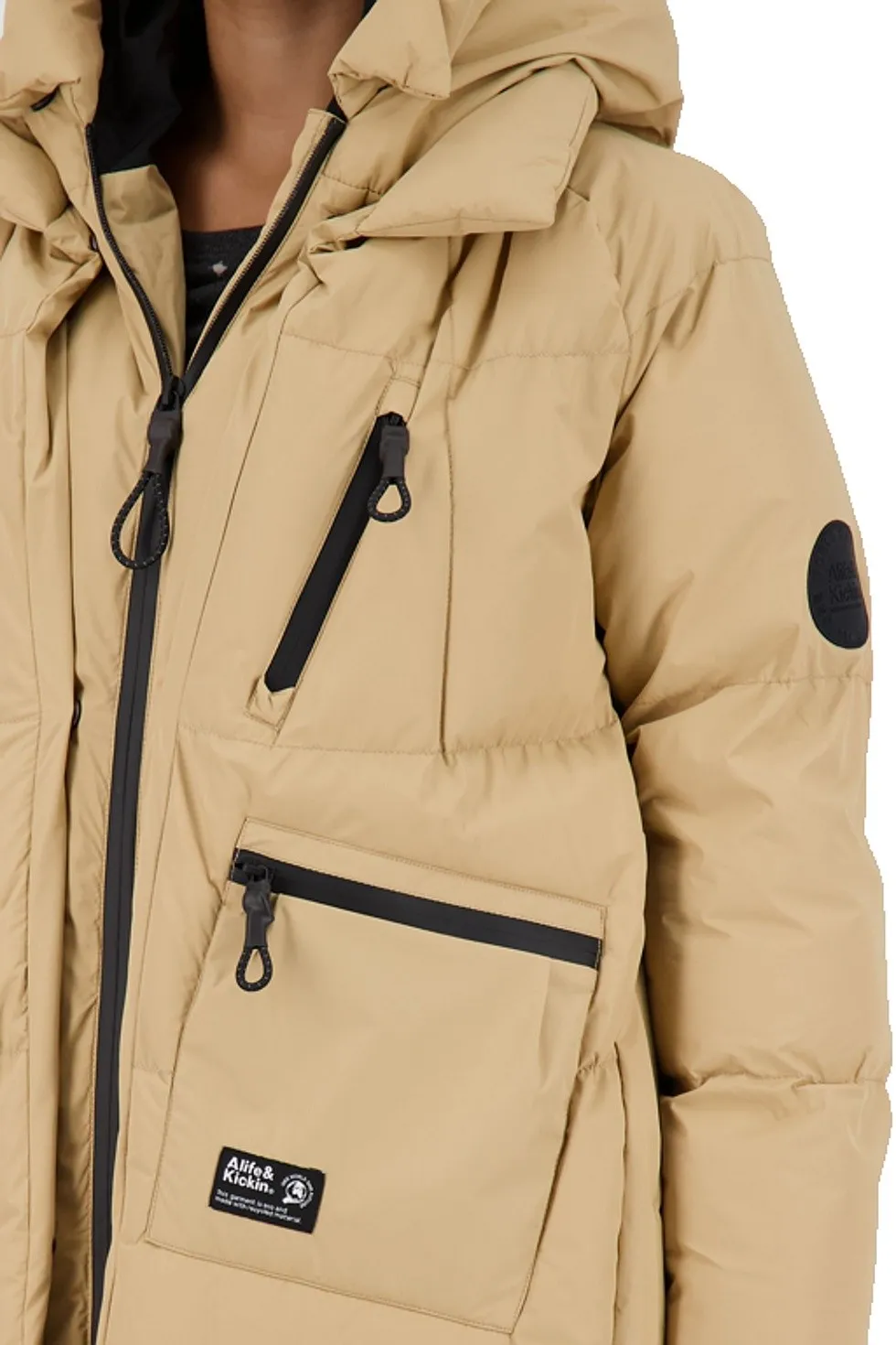 coat ALIFE AND KICKIN Rihanna A - Sepia - women´s