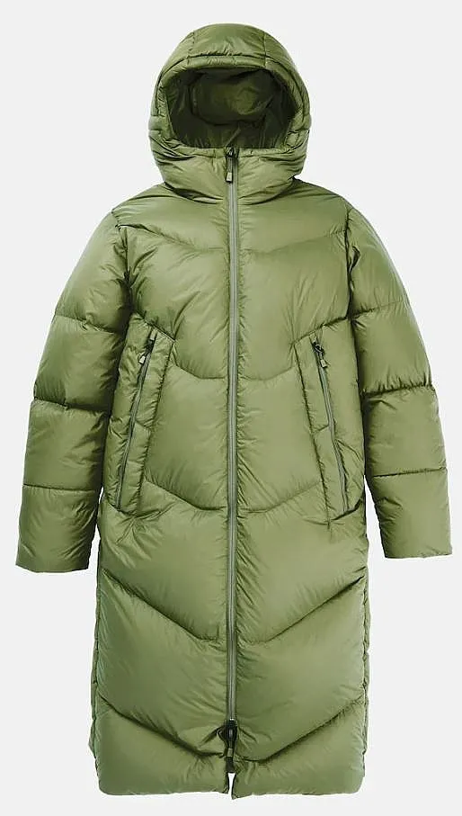 coat Burton Long Down Parka - Forest Moss - women´s