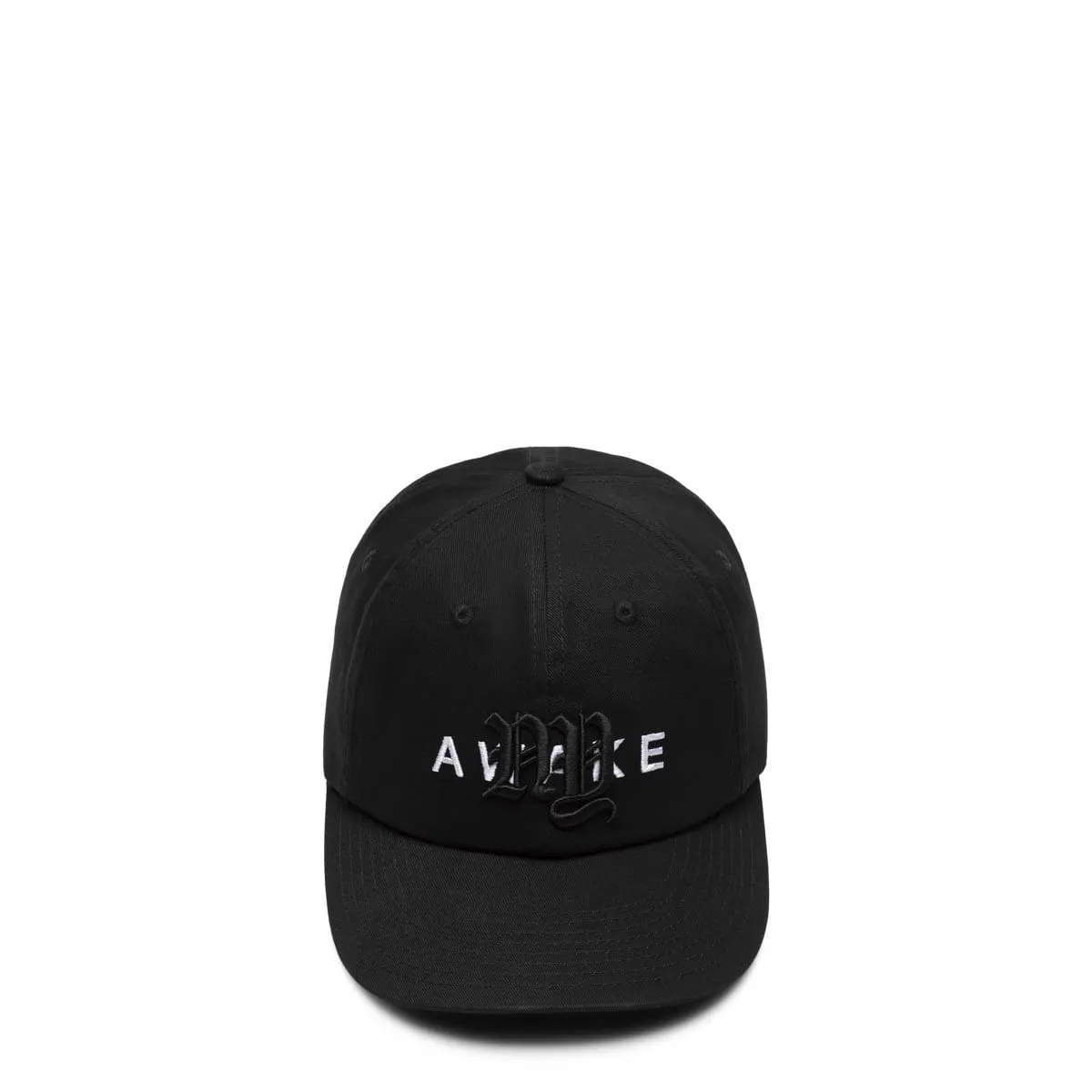 COLLEGE LOGO 6 PANEL HAT Black