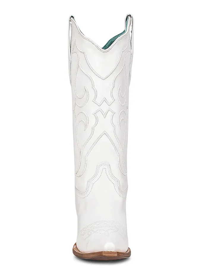 Corral Z5046 Ladies Embroidery Western Boot White