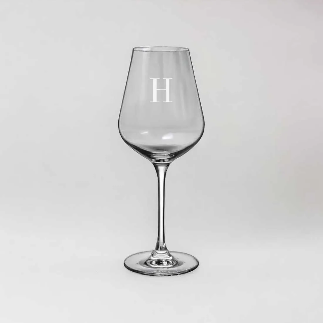 Custom Red Wine Glasses - Premium Wine with Name Engraved - ADD INITIAL