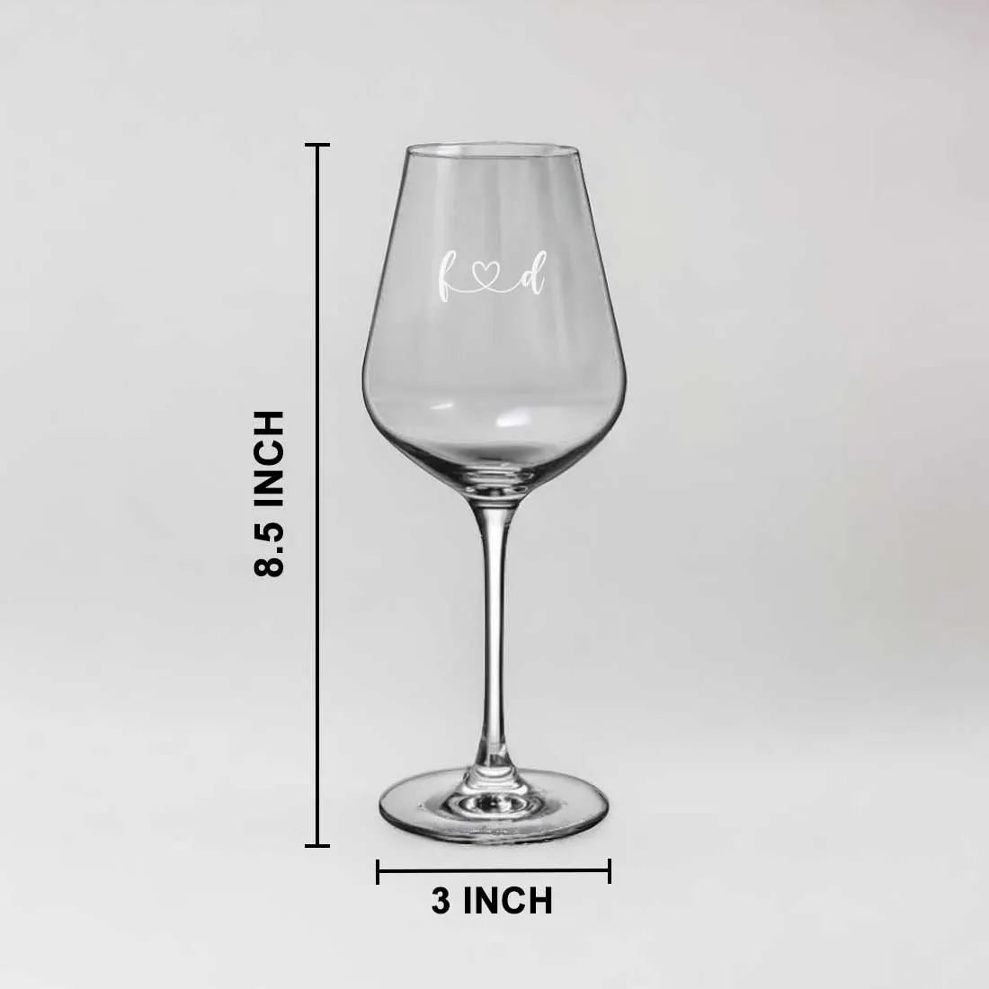 Customized Wine Glasses - Premium Edition Engraved Wine Glass