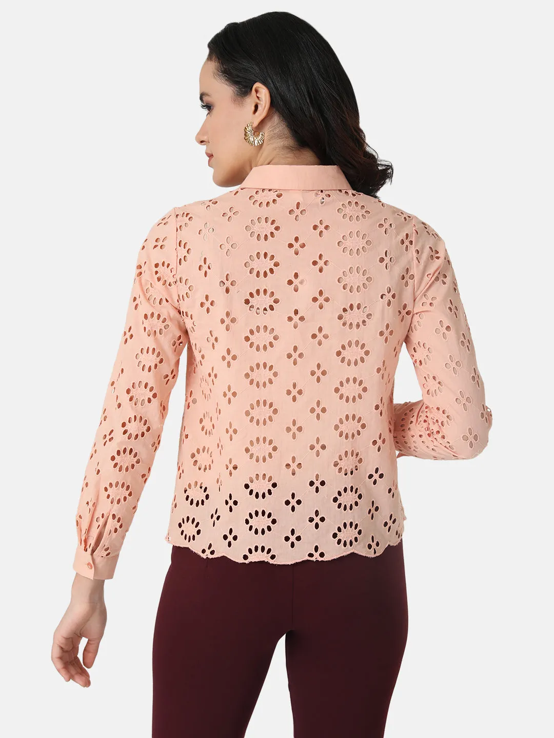 Cutwork Embroidered Shirt